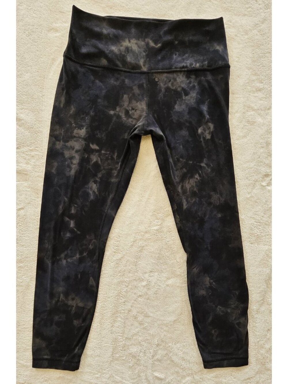 Lululemon Align High-Rise Pant 25 Diamond Dye Graphite Grey Bronze Green Size 12